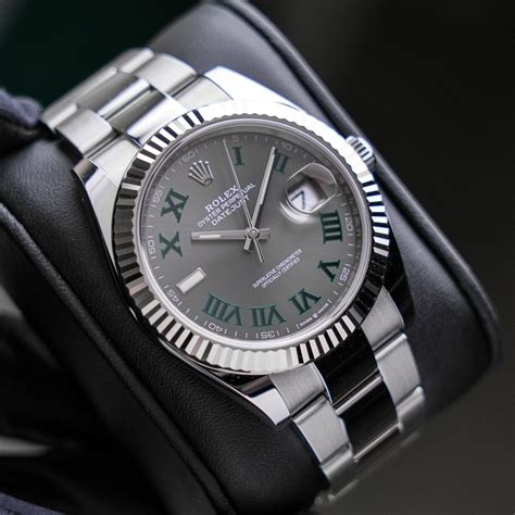 rolex wimbledon 41 mm|rolex datejust 41 wimbledon dial.